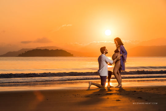À espera de Lucas | Ensaio Gestante | Florianópolis