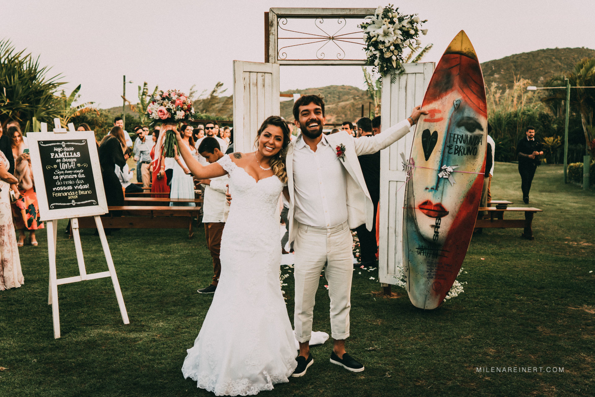 Foto Casamento incrível na Praia do Rosa | Fernanda e Bruno Foto Casamento incrível na Praia do Rosa | Fernanda e Bruno - Imagem 56